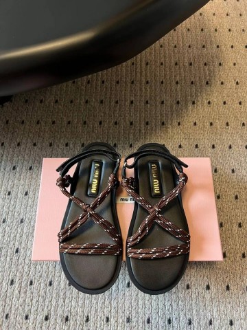 Miu Miu босоножки #890323NQ