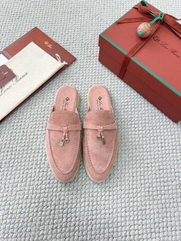Loro Piana Charms Walk Babouche мюли #746458QR
