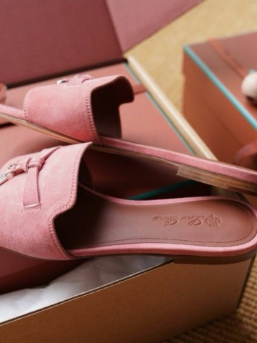 Loro Piana Summer Charms шлепанцы #315323NW