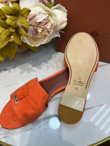 Loro Piana Summer Charms шлепанцы #415113XC