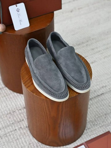 Loro Piana Summer walk suede лоферы #767286MG