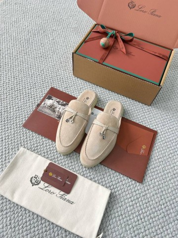 Loro Piana Charms Walk Babouche мюли #518508UT