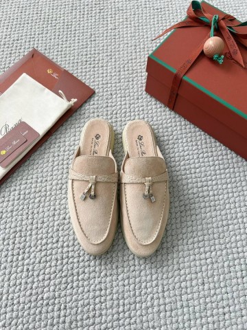 Loro Piana Charms Walk Babouche мюли #518508UT