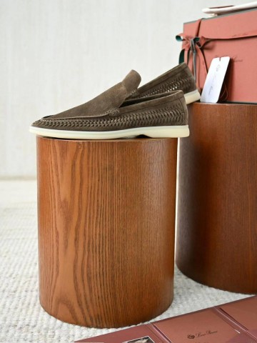 Loro Piana Summer walk suede лоферы #278271IY