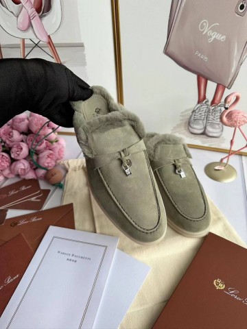 Loro Piana Babouche Charms Walk мюли #899482TD