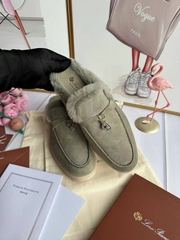 Loro Piana Babouche Charms Walk мюли #899482TD