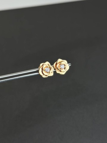 Piaget Rose серьги #125525DP