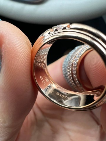 Piaget кольцо справа #857488DR