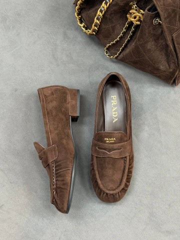 Prada лоферы #366397JC