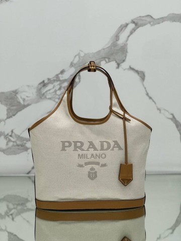 Prada large logo-print tote bag сумка #162552KH