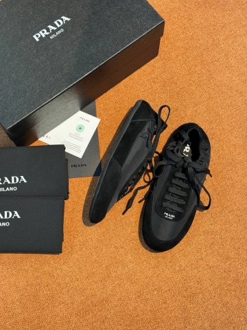 Prada Collapse Re-Nylon кроссовки #181675JC