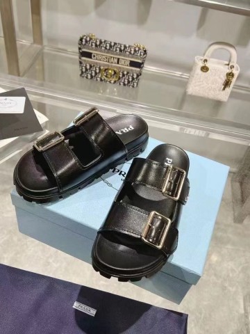 Prada шлепанцы #384959FZ
