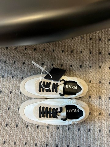 Prada Collapse Re-Nylon кроссовки #376930EP