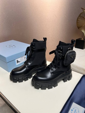 Prada Monolith ботинки #414813JD