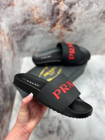 Prada шлепанцы #610175ZB
