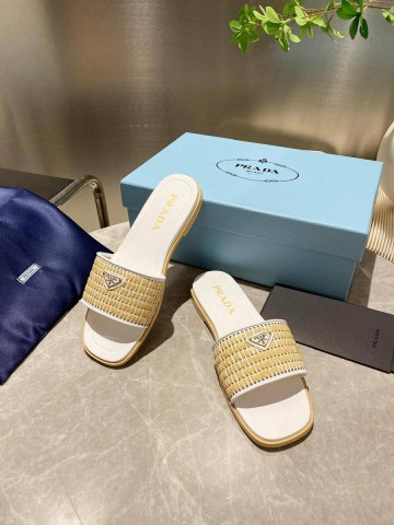 Prada шлепанцы #557071ZP