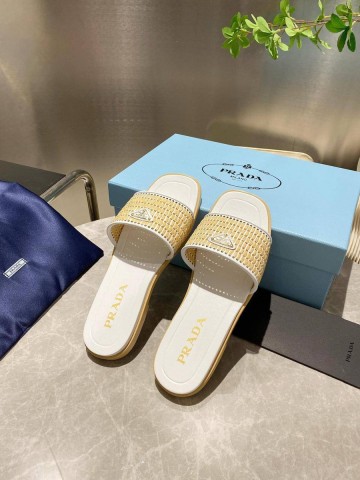 Prada шлепанцы #557071ZP