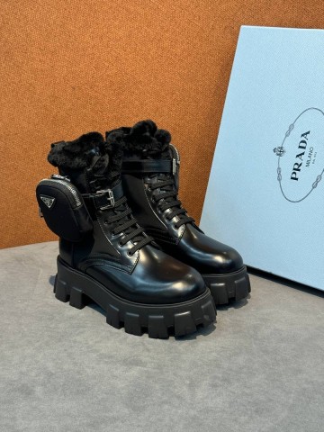 Prada Monolith ботинки #707242FU