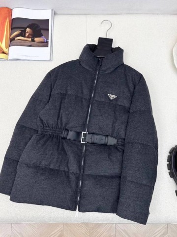 Prada Loden пуховик #599812MO