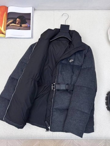 Prada Loden пуховик #599812MO