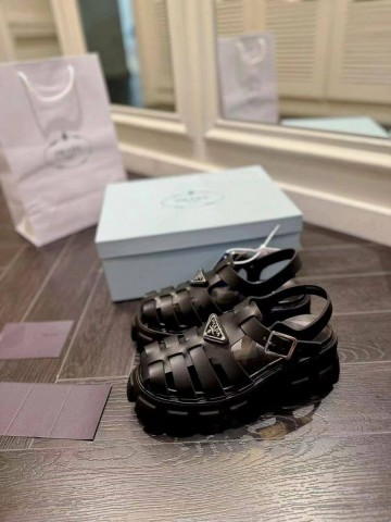 Prada Monolith босоножки #957287CT