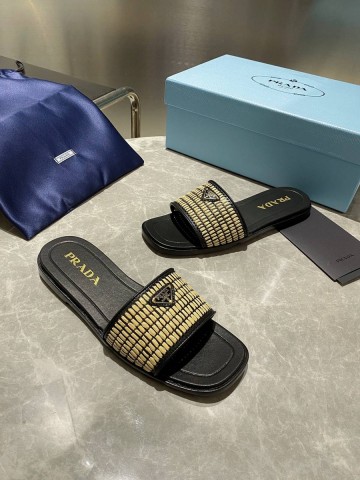 Prada шлепанцы #883499OT