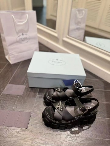 Prada Monolith босоножки #805943ZD