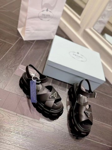 Prada Monolith босоножки #805943ZD