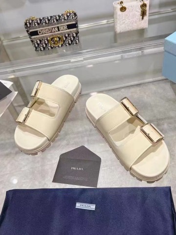 Prada шлепанцы #802112DK