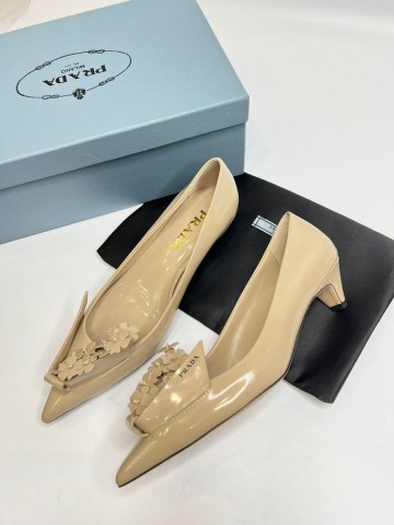 Prada Floral Appliqués туфли #206000XD