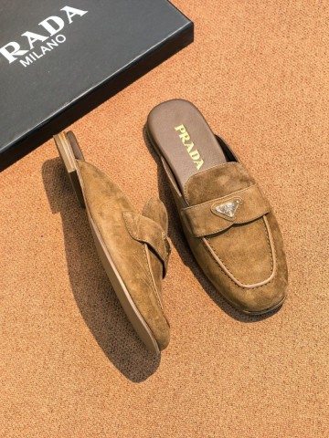 Prada мюли #335374EB