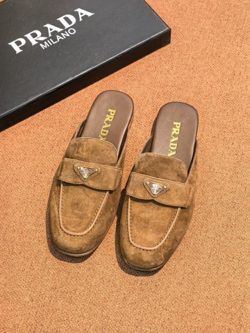 Prada мюли #335374EB