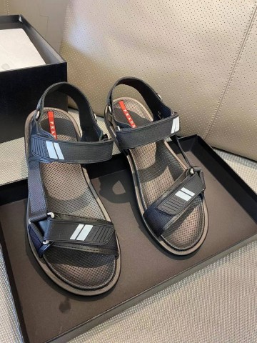 Prada шлепанцы #237020GD
