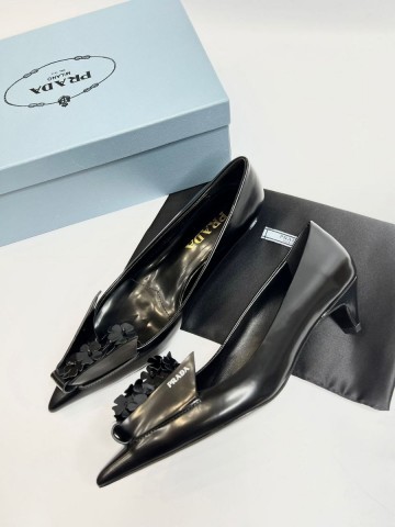 Prada Floral Appliqués туфли #337751QV