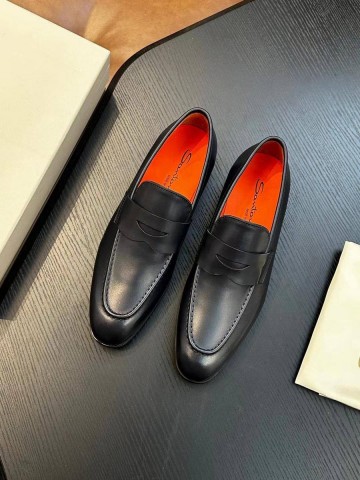 Santoni лоферы #968659KB