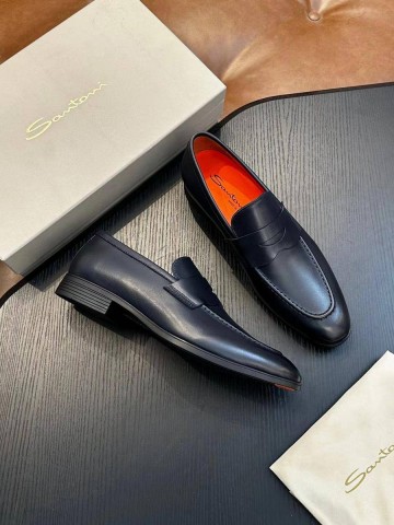 Santoni лоферы #968659KB