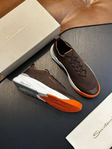 Santoni кроссовки #815812QP