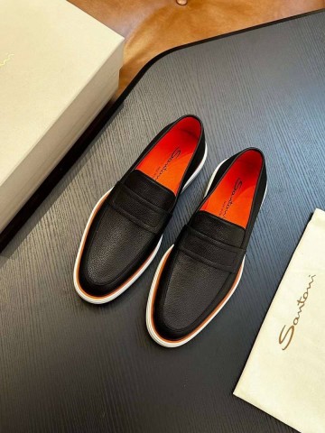 Santoni лоферы #330947UP
