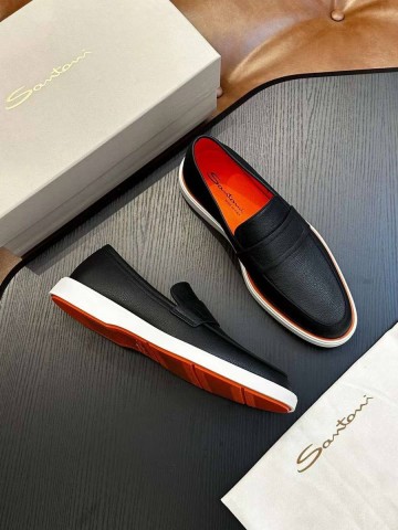 Santoni лоферы #330947UP