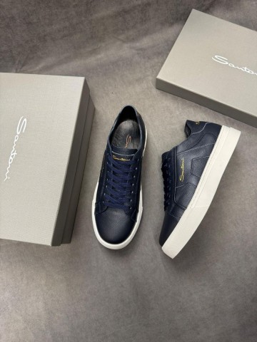 Santoni кроссовки #392356DI