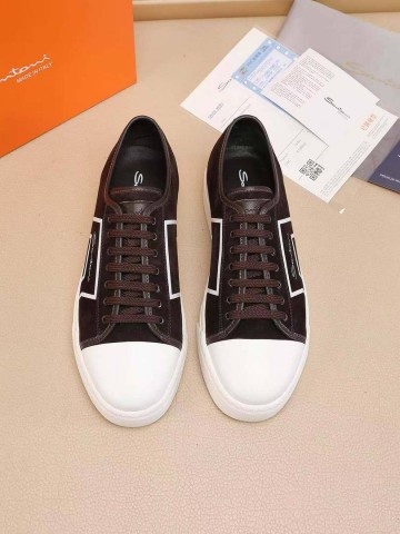 Santoni кеды #138407CA
