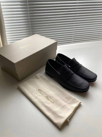 Santoni лоферы #666112EV