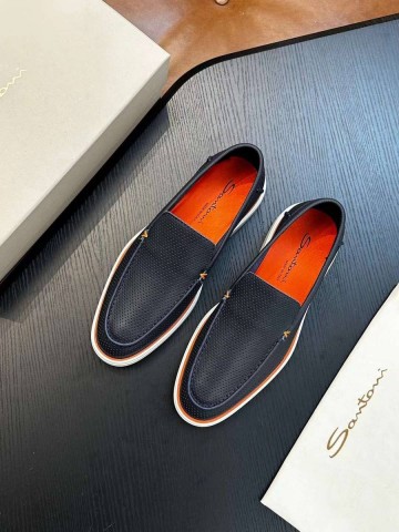 Santoni лоферы #493987FD