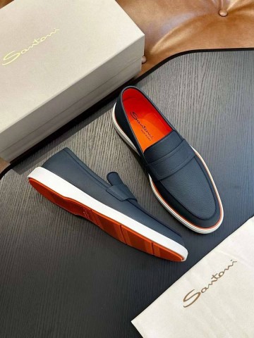 Santoni лоферы #533675PR