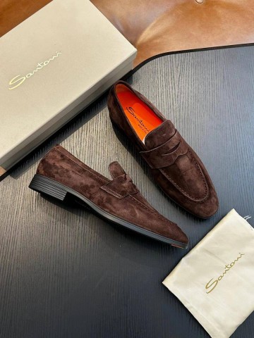Santoni лоферы #761660KB