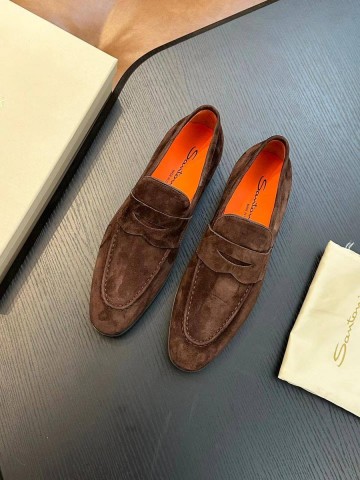 Santoni лоферы #761660KB