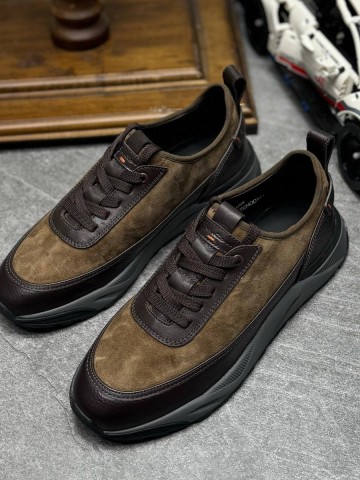 Santoni кроссовки #109096CY