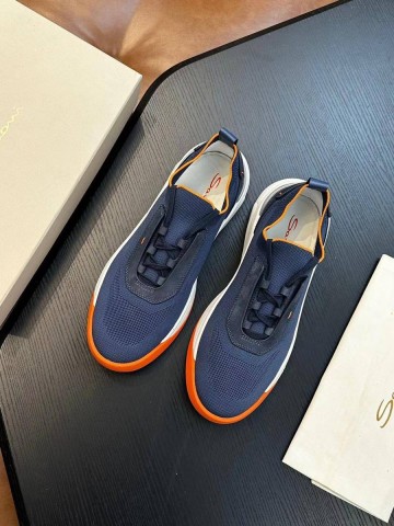 Santoni кроссовки #522630NB