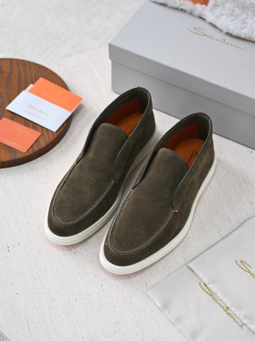 Santoni Detroit Chukka лоферы #890893FS