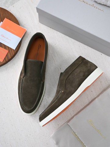 Santoni Detroit Chukka лоферы #890893FS